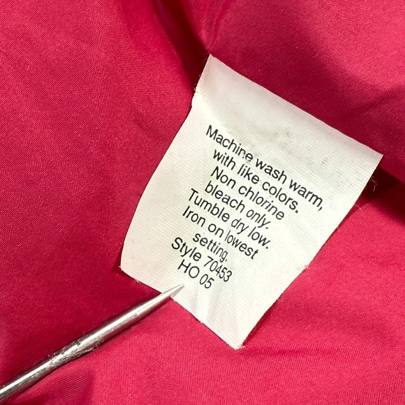 J.Crew Down Puffer Vest Womens Medium Pink Quilted Zip Button Preppy - Picture 5 of 15